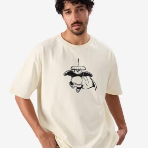 Panda Designed Oversized T-Shirts