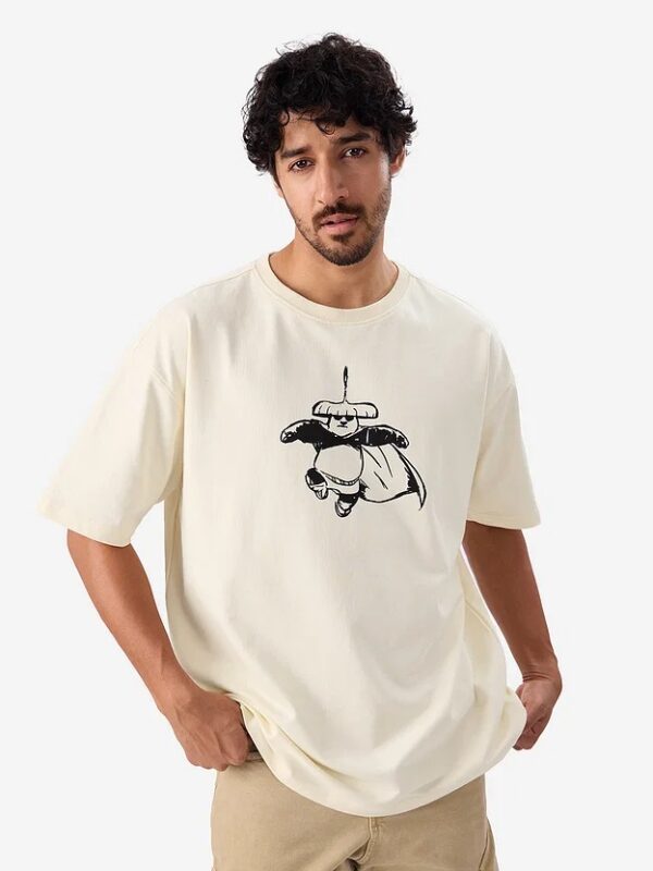 Panda Designed Oversized T-Shirts